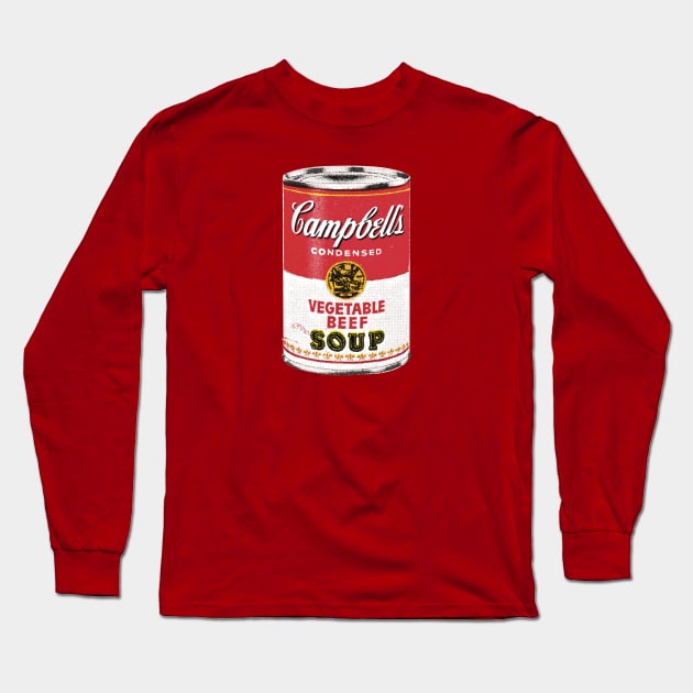 Soup Can Long Sleeve T-Shirt by FigAlert